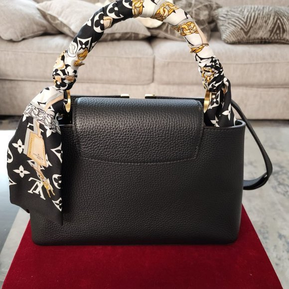 Louis Vouitton - Taurillon Black - Capucines MM - Picture 8 of 8